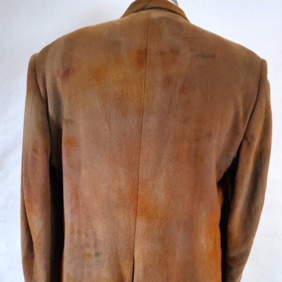 Vintage Camel Wool Jacket Coat Blazer Brown large XL tan camo black gray tie dye - Picture 2 of 16